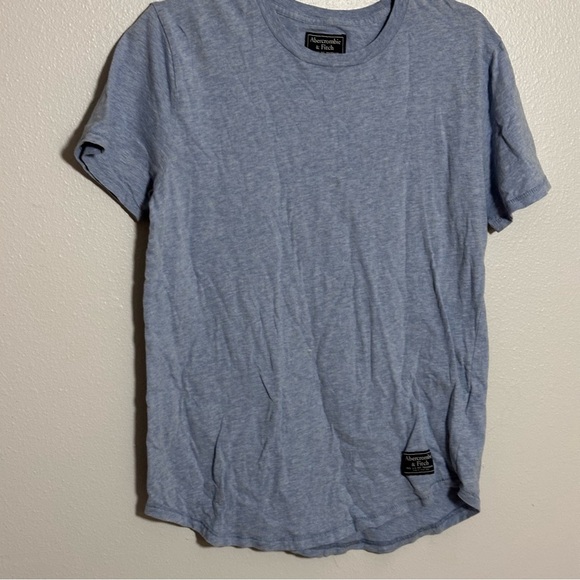 Abercrombie & Fitch Men Blue Casual Tee size Small. - Picture 2 of 8